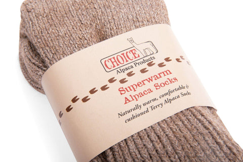 "Superwarm" Alpaca Socks - Made in the USA