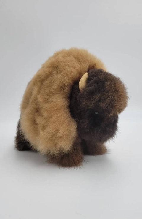Buffalo 9" | Alpaca Stuffed Animal | Handmade