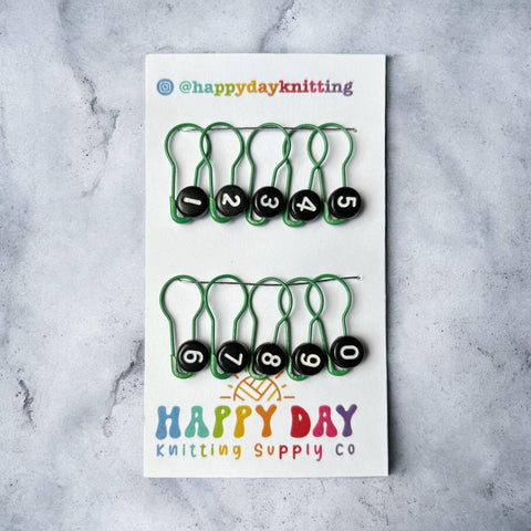 Bulb Pin Stitch Markers for Knitting/Crochet - Set of 10 #3