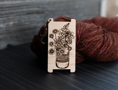 Flowers in Jar Spinners Control Tool , Wraps Per Inch