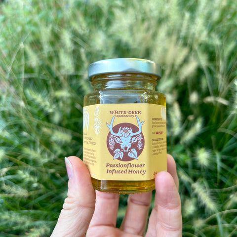 Passionflower Infused Honey 4oz