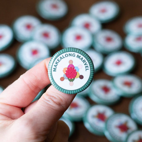 Makealong Marvel Badge