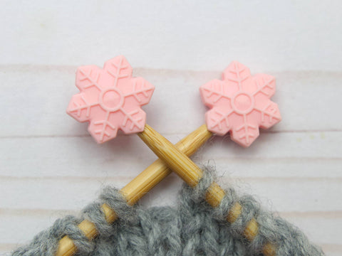 Pink Snowflake | Stitch Stoppers