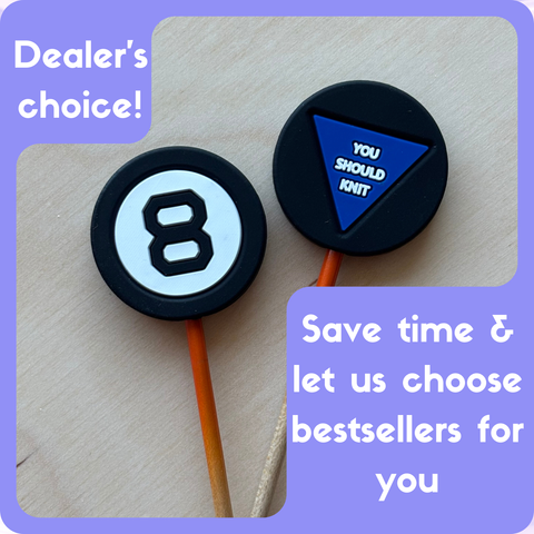 Dealer's Choice - Knitting Needle Point Protectors