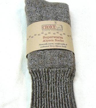 "Superwarm" Alpaca Socks - Made in the USA