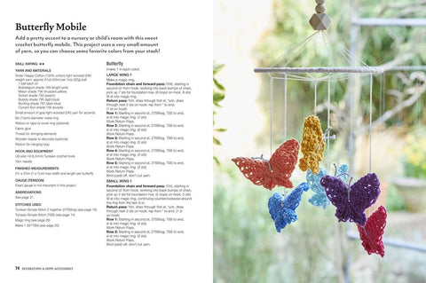 Tunisian Crochet for Beginners: 30 easy projects to make by Laura Strutt