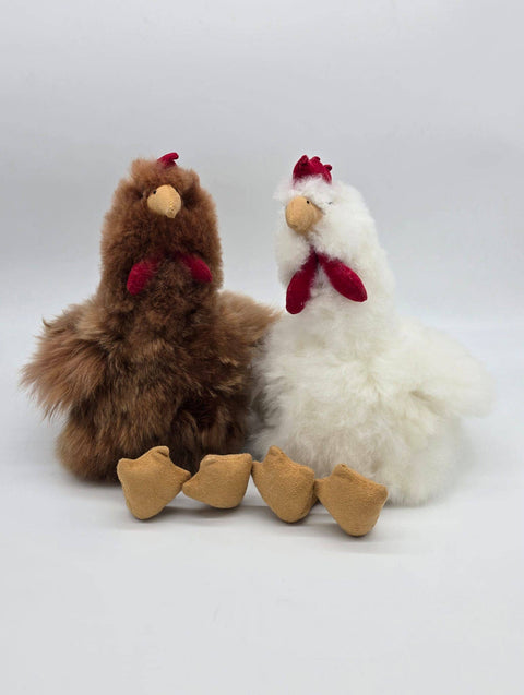Chicken 14" | Alpaca Stuffed Animal | Handmade