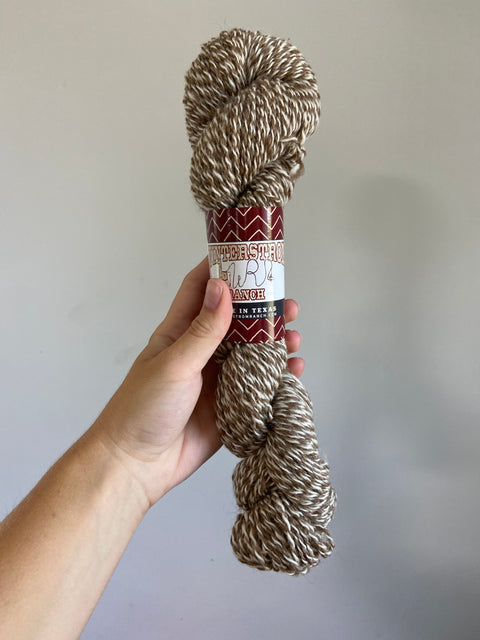 Barberpole signature yarn