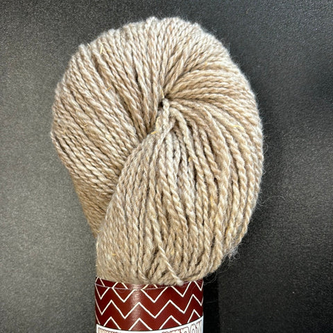 Tan yarn Alpaca Rambouillet Mohair Yarn