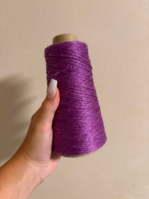 Budapest purple silk Yarn