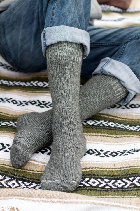 "Superwarm" Alpaca Socks - Made in the USA