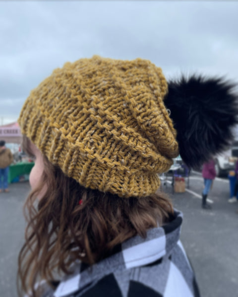 Knitting a Beanie in the Round with Ash from Textiles by Ash