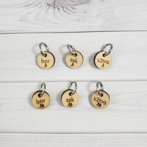 Sock Instruction Stitch Marker Set