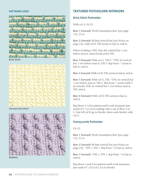 Starter Guide to Tunisian Crochet - Expand Your Skills