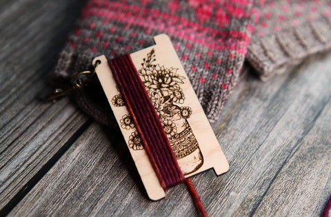 Flowers in Jar Spinners Control Tool , Wraps Per Inch