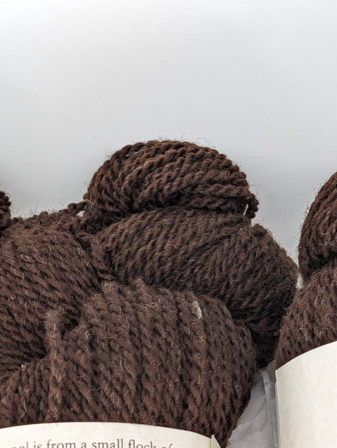 Yarn Batch 2023-016 is a Sport weight blend of Miniature Harlequin wool.