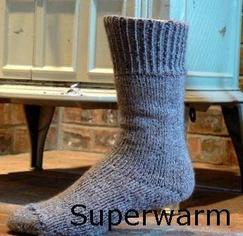 "Superwarm" Alpaca Socks - Made in the USA