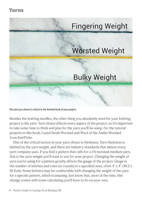 Perfect Guide to Casting On & Binding Off-How to Begin & End