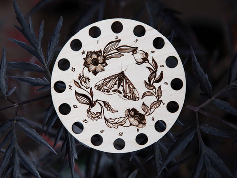 Maple Wood Embroidery Floss Thread Storage Holder*