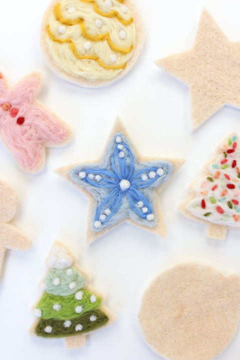 Sugar Cookie Felting Craft Kit