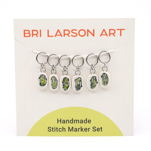 Pickle Stitch Marker Set