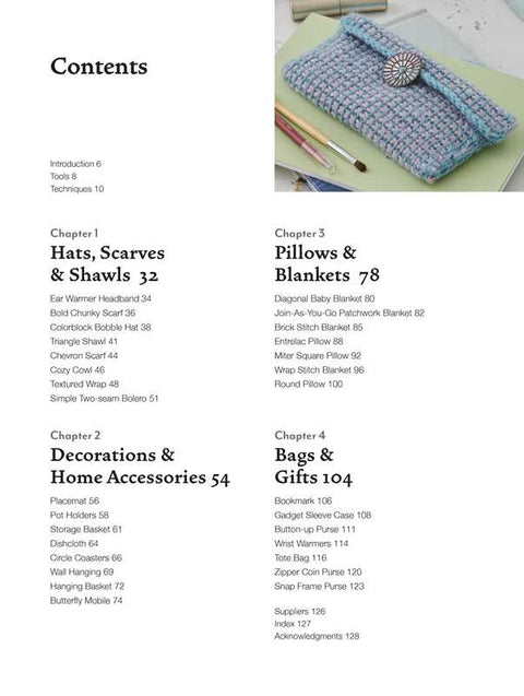 Tunisian Crochet for Beginners: 30 easy projects to make by Laura Strutt