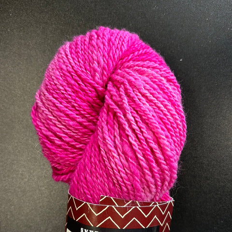 Bright Pink yarn