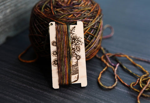 Flowers in Jar Spinners Control Tool , Wraps Per Inch