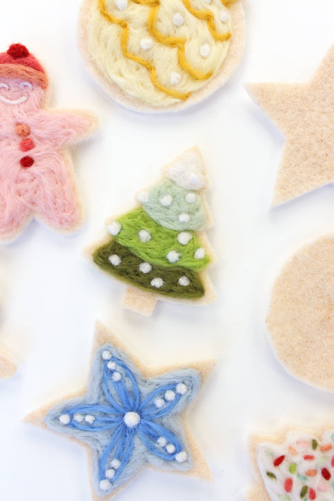 Sugar Cookie Felting Craft Kit