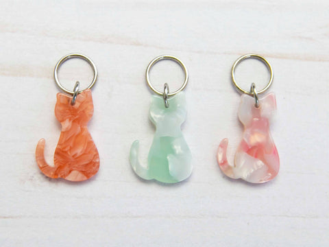 Pastel Cat | Stitch Markers