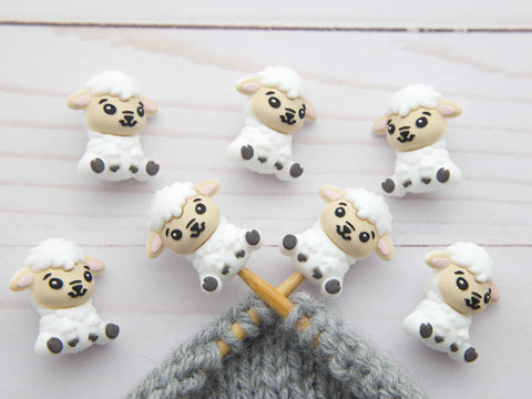 Little White Sheep | Stitch Stoppers
