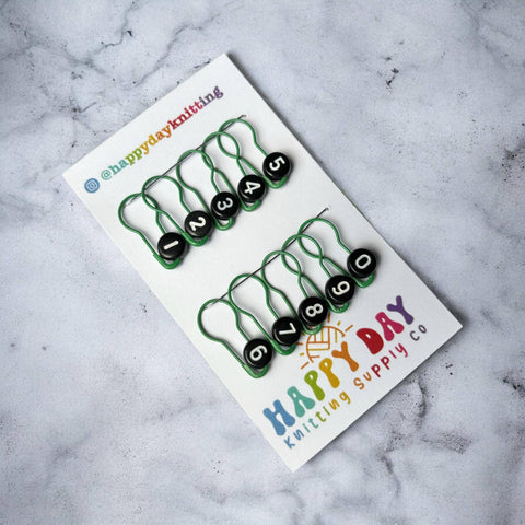 Bulb Pin Stitch Markers for Knitting/Crochet - Set of 10 #3