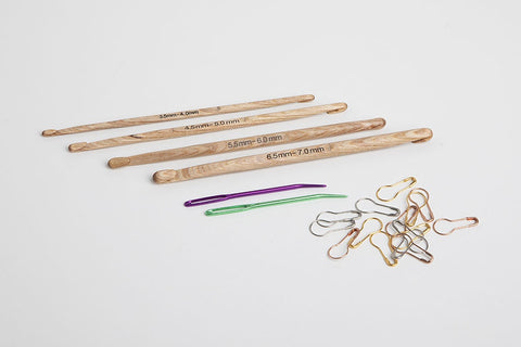 Knit Picks Sunstruck Double Ended Crochet Hook Repair Set