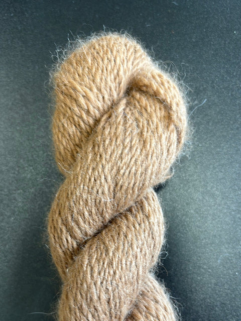 Red clay colored Alpaca yarn