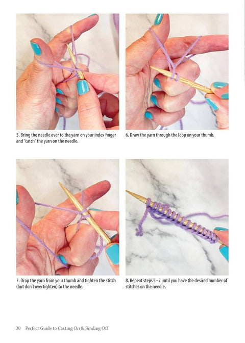 Perfect Guide to Casting On & Binding Off-How to Begin & End