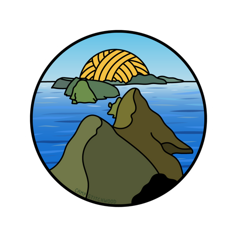 Channel Islands Knitional Park Sticker