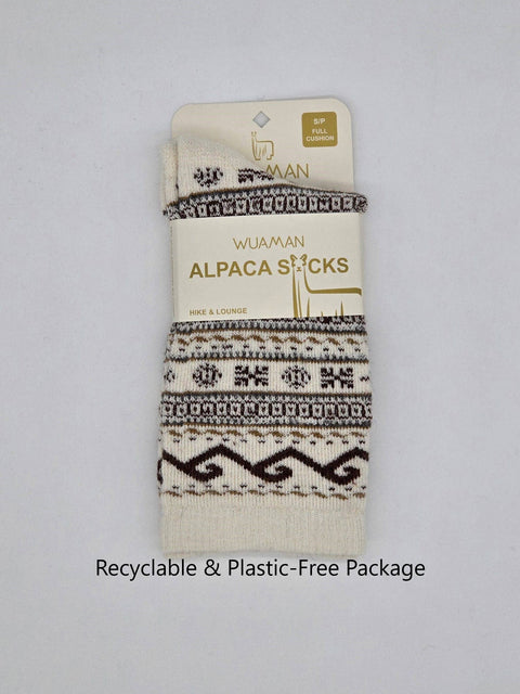 Solid Alpaca Socks | Light Cushion | Crew Socks | UPDATED