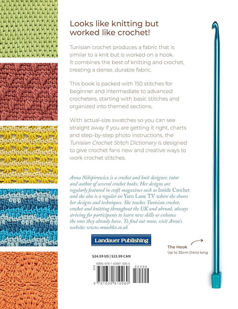 Tunisian Crochet Stitch Dictionary - Step-by-Step Guide