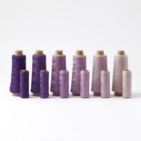 Array Wool Weaving Yarn ~Eggplant