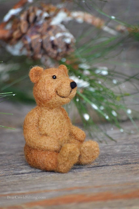Bear Needle Felting Kit