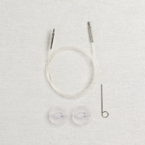 Lykke 3.5" Clear Swivel Cables