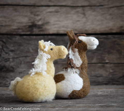Horse Needle Felting Kit