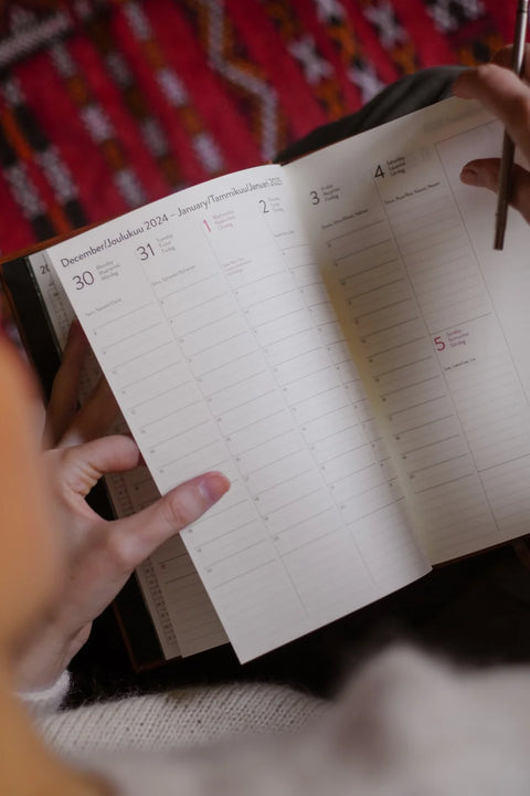 Knitter's Year 2026 Weekly Planner