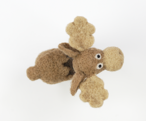 Moose Needle Felting Kit