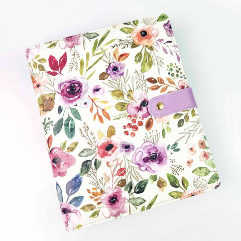 Twice Sheared Sheep Spring Floral Project Journal Planner for Knitters & Crocheters