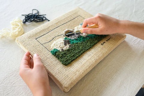 Friendly Loom Rug Hooking Sheep Kit