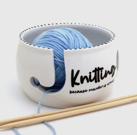 Knitting Yarn bowl.