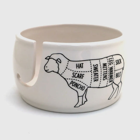 Sheep parts Yarn bowl