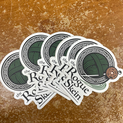 The Rogue Skein Logo Sticker