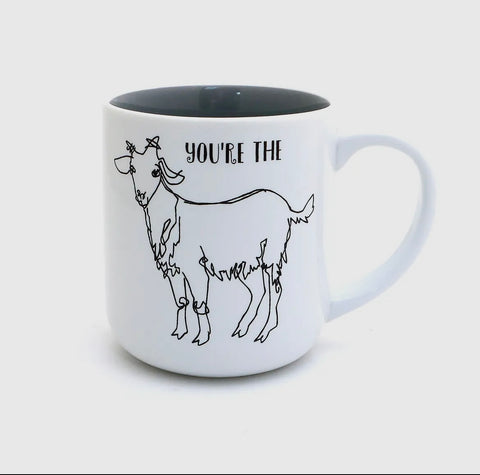 You’re the Goat mug.